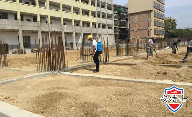 龙泉学校机关防治白蚁